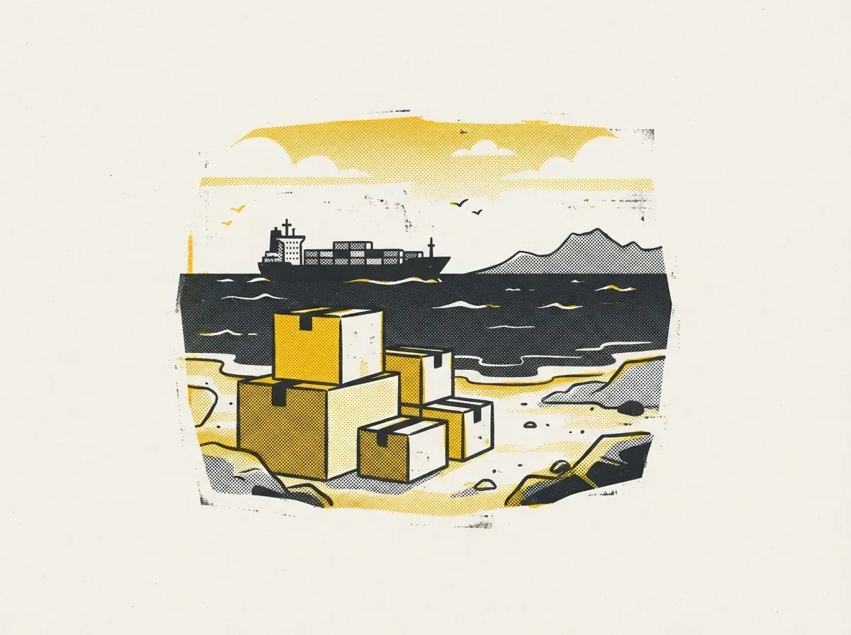 Illustration : déménageurs internationaux