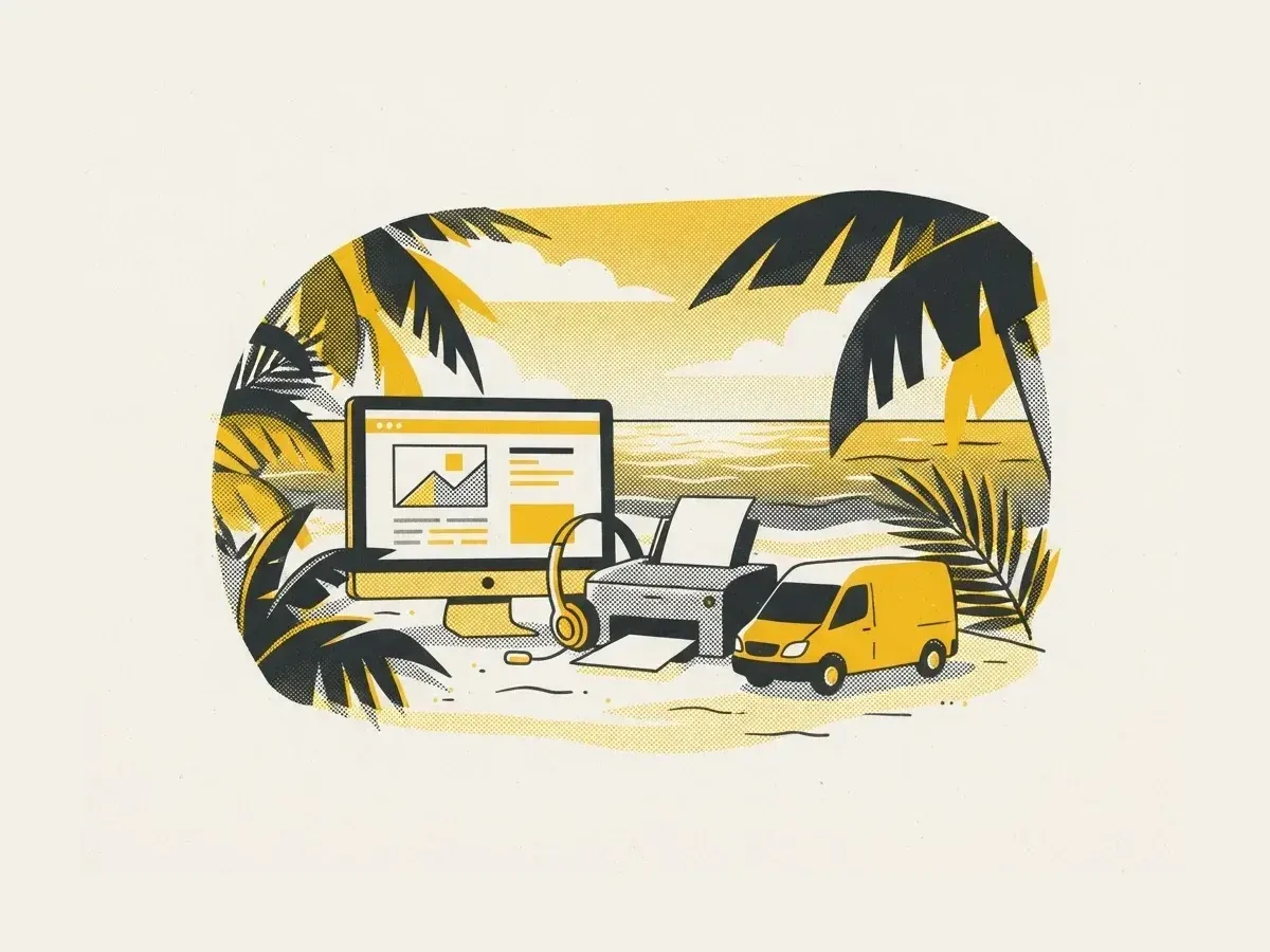 Illustration : services aux entreprises
